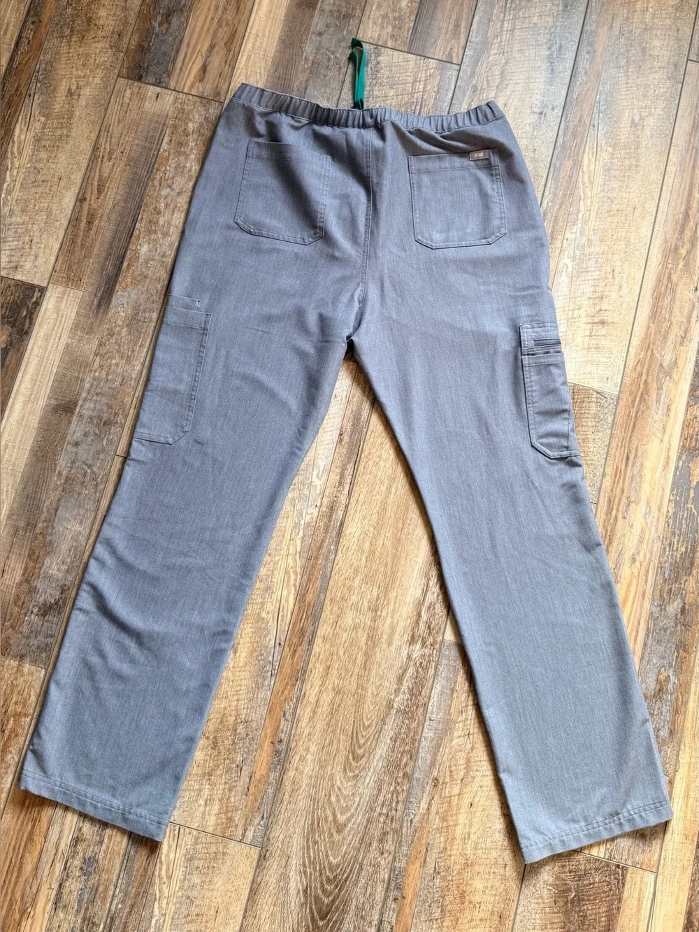 FIGS - Cairo Cargo Scrub Pants - XL - Heather Gray